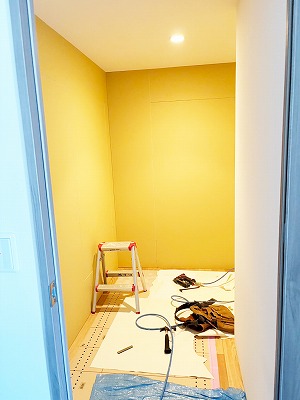ウォークインクローゼット工事 施工Before写真