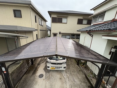波板貼り替え工事